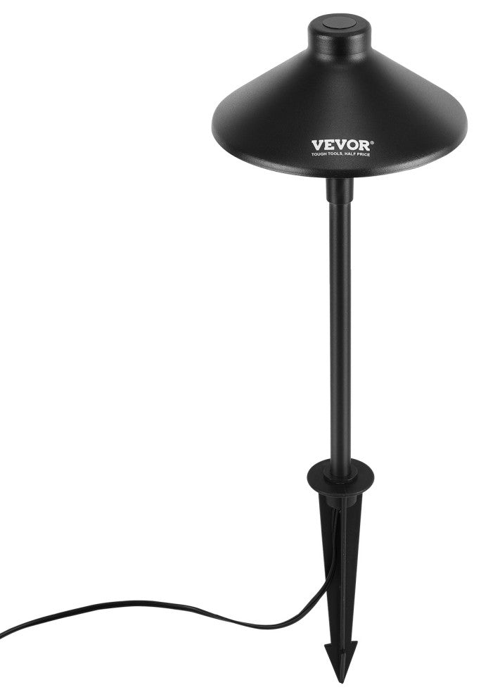 VEVOR 12 Pack Low Voltage Landscape Path Lights 12-24V Outdoor LED Pathway Light