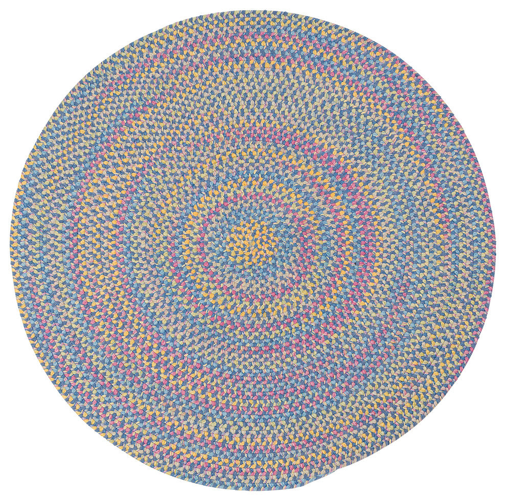Botanical Isle Rug, Oasis Blue, 10'x10'