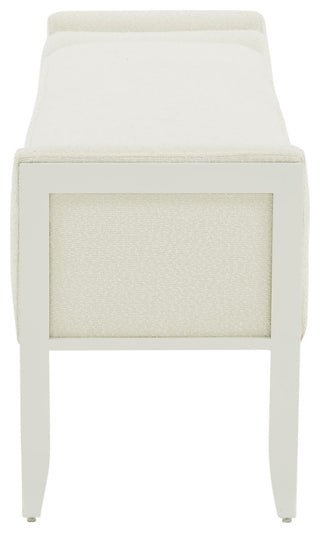 Ines Cream Boucle Bench