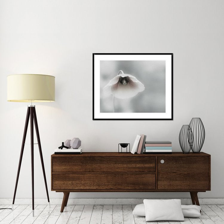 "Ephemeral Beauty" Framed Digital Print by Piet Flour, 44x36"