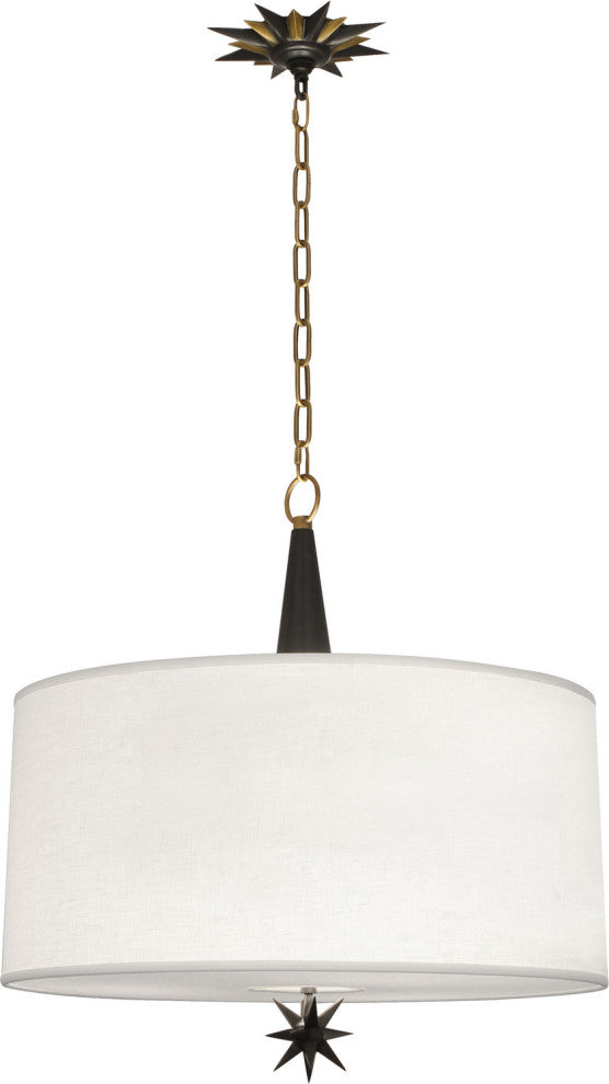 Robert Abbey RA-1023 3-Light Pendant, Cosmos