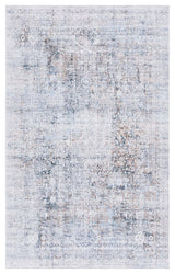 Safavieh Arizona Machine-Washable Collection ARZ539 Rug, Beige/Charcoal, 4'x6'