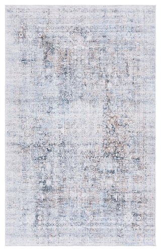 Safavieh Arizona Machine-Washable Collection ARZ539 Rug, Beige/Charcoal, 4'x6'