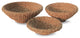 Seagrass Shallow Tapered Baskets, Set of 3