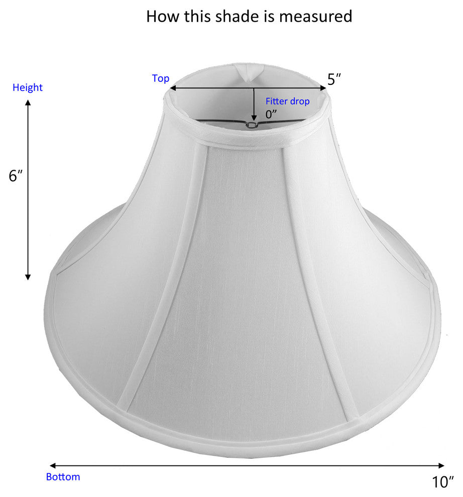 Evanston Round Bell Lampshade, 10"x5"x6"