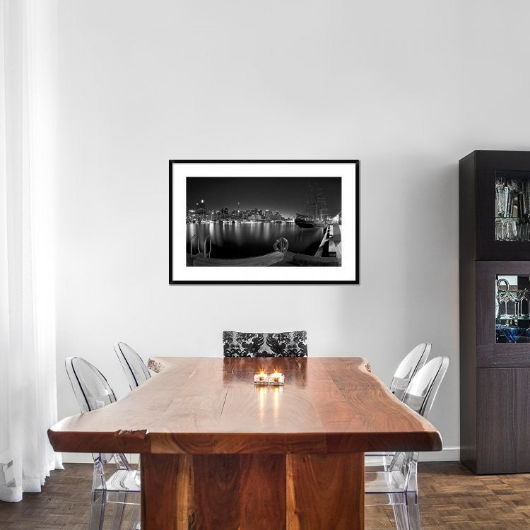 "Settled In Retirement" Framed Digital Print by Mark Lucey, 44x28"