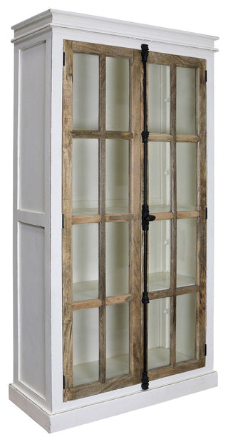 Full product shot on white background, front-facing with doors closed.