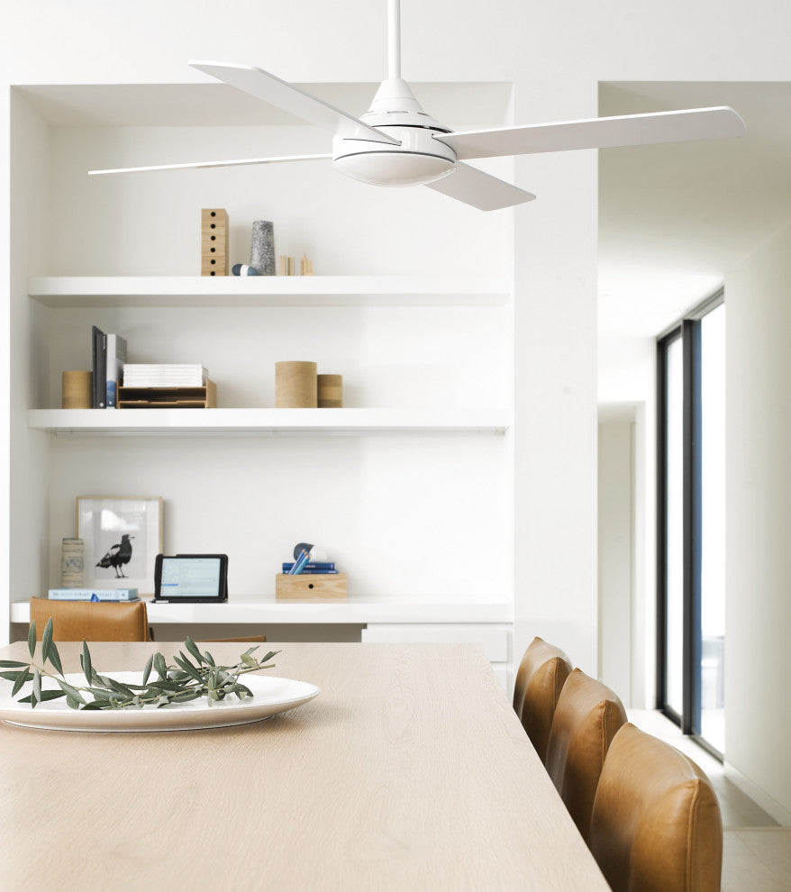 Lucci Air Airlie II 52" with Remote Ceiling Fan, White