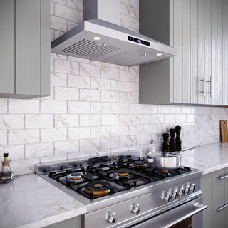 Streamline 30" Giulio Convertible Wall Mount Range Hood, Stainless Steel