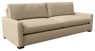 Nativa Interiors Revolution 95" Sofa, Flax, Depth: Deep Plush