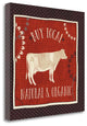 "Little Red Farm III" By Veronique Charron, Giclee Print on Gallery Wrap Canvas