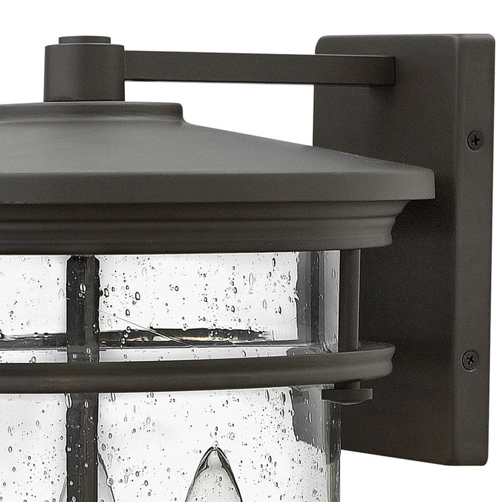 Hinkley Hadley Large Wall Mount Lantern, Buckeye Bronze