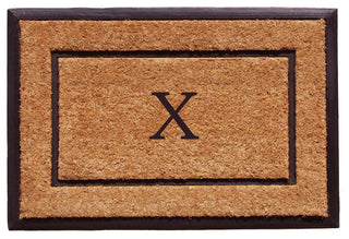 The General Monogram Doormat, X