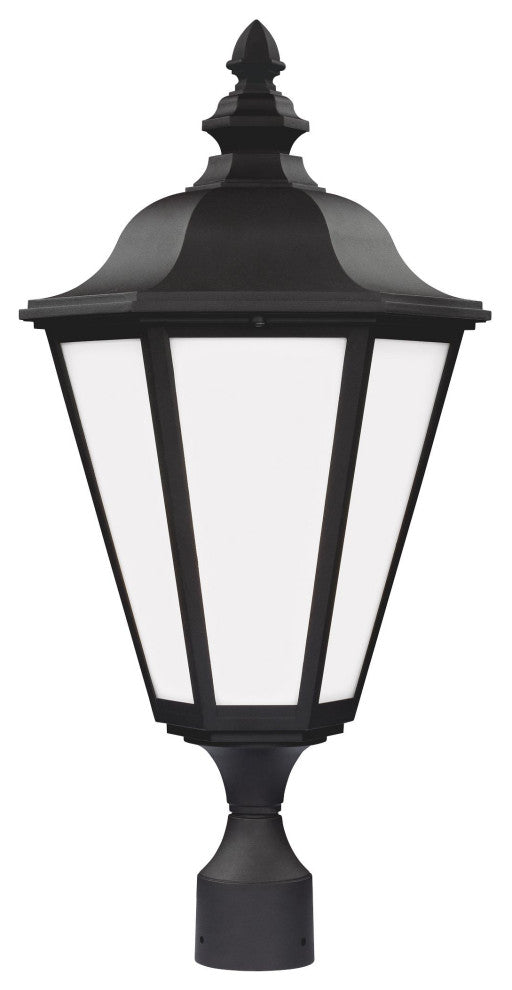 Brentwood 1-Light Outdoor Post Lantern, Black