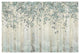 "Dream Forest I Silver Leaves" Digital Paper Print by James Wiens, 20"x14"