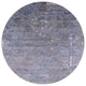 Ahgly Company Indoor Round Mid-Century Modern Area Rugs, 5' Round
