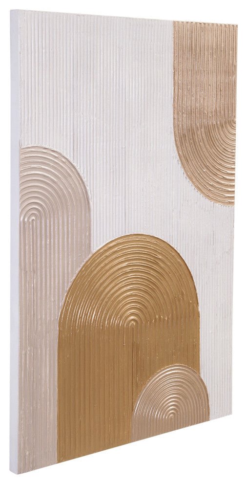 Iggy Canvas Art - White