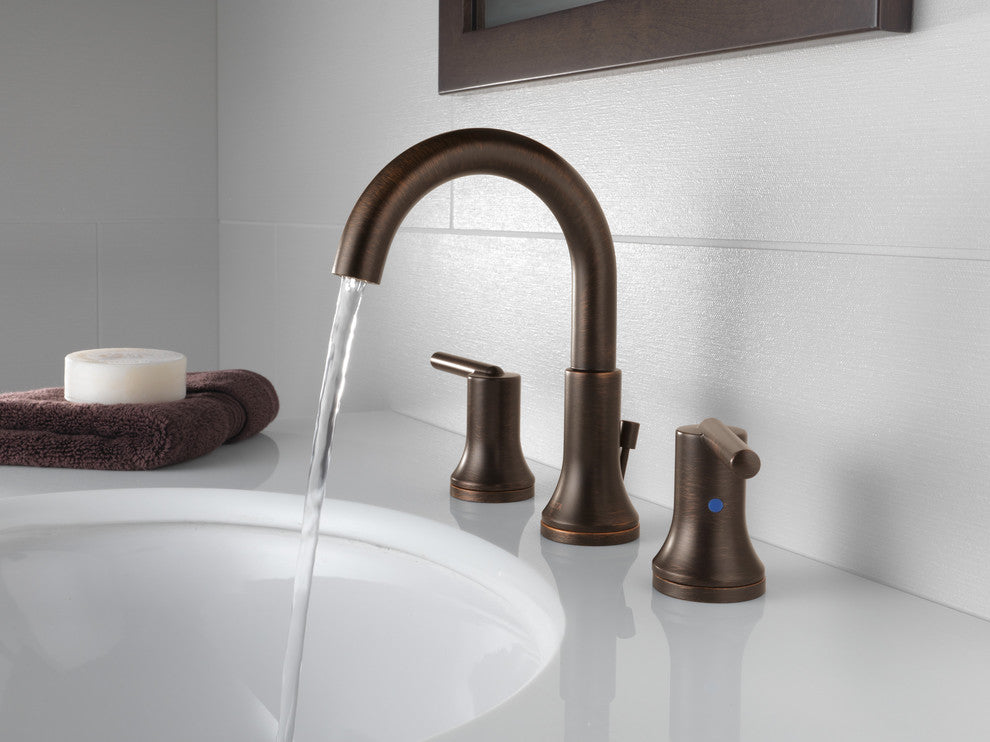 Delta Trinsic 2 Handle Widespread Faucet, Venetian Bronze, 3559-RBMPU-DST