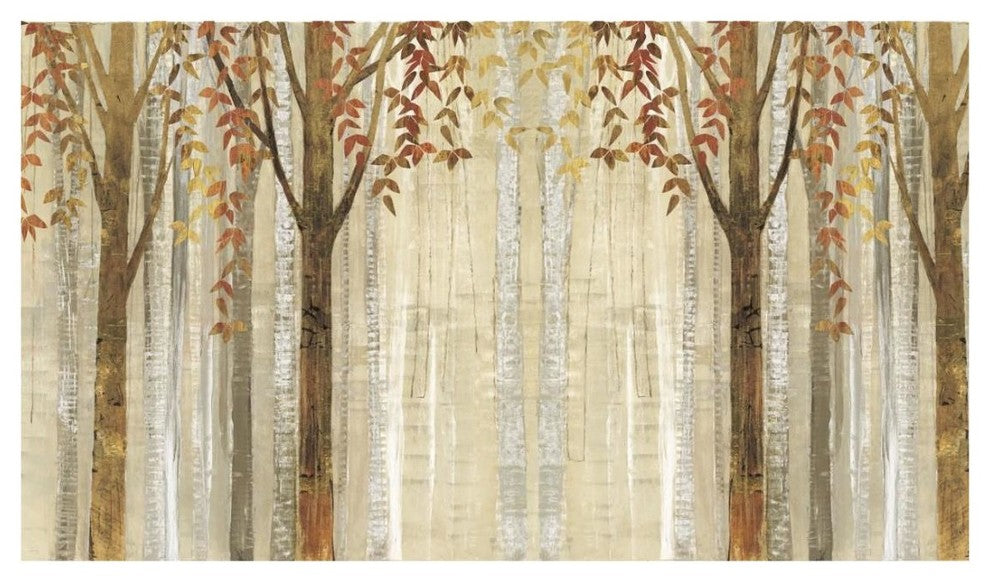 "Down to the Woods Autumn Crop" Digital Paper Print by Avery Tillmon, 24"x15"
