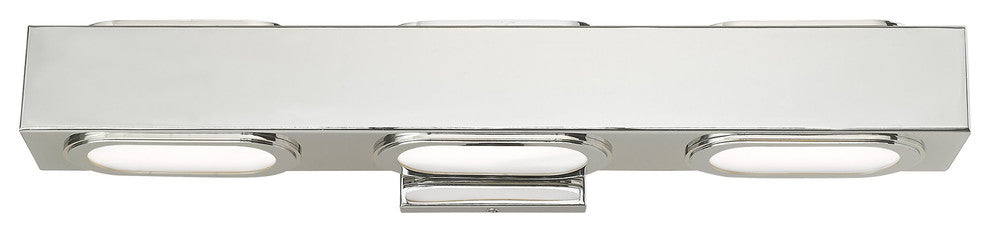 Livex Lighting Polished Chrome LED Light ADA Bath Vanity