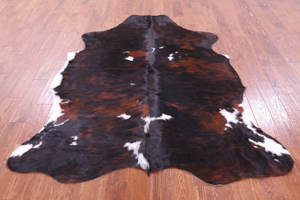 7' 1" X 5' 10" Natural Cowhide Rug C1588