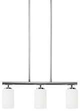 Oslo 3-Light Island Pendant, Chrome