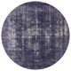 Ahgly Company Indoor Round Mid-Century Modern Area Rugs, 7' Round