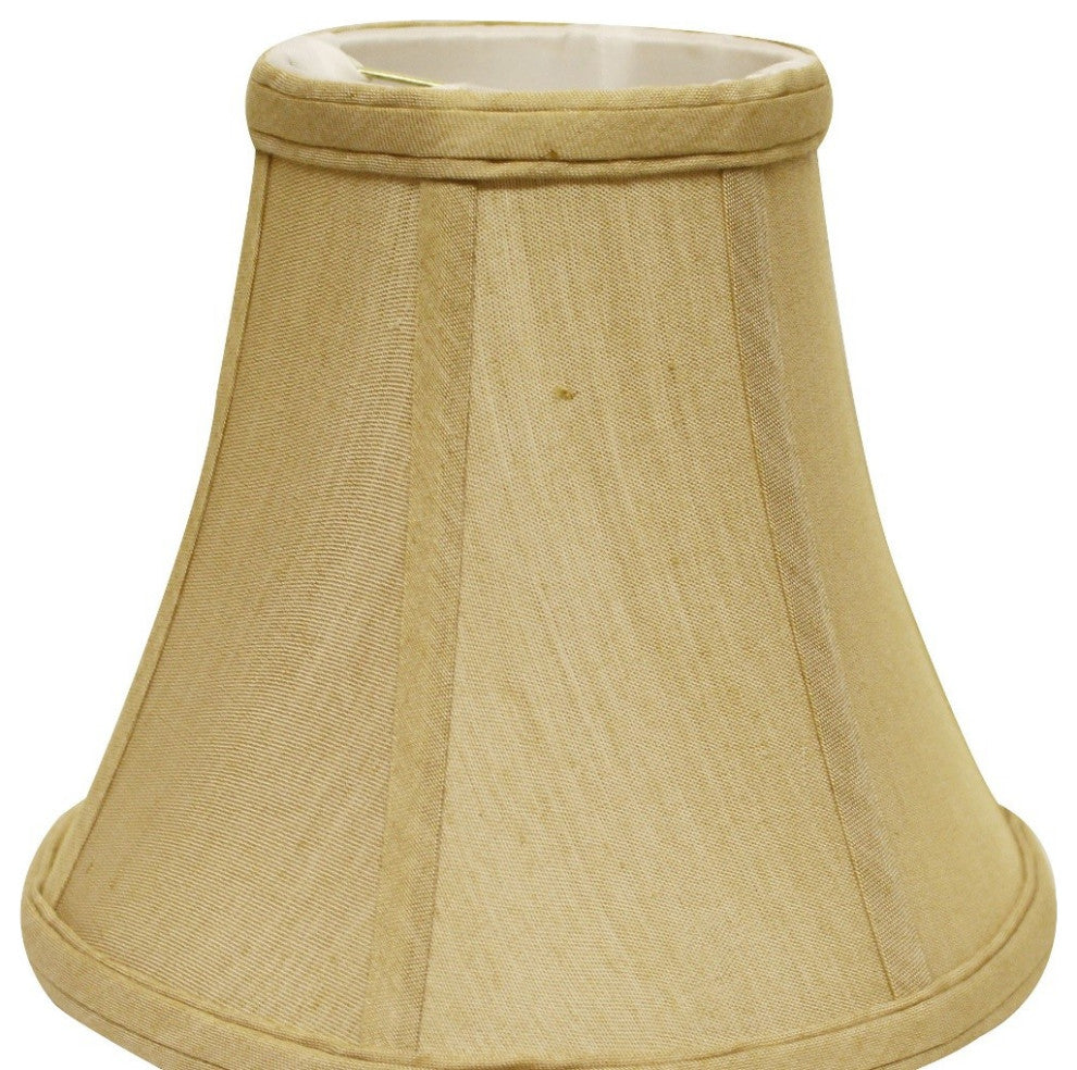 14" Pale Brown Premium Bell No Slub Lampshade