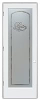 Pantry Door - Melany - Primed - 30" x 80" - Knob on Right - Pull Open