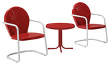 Griffith 3-Piece Metal Conversation Set