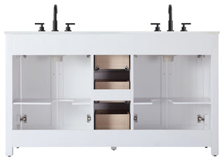 Elegant Lighting VF29560D Alina 60" - Linen Oak