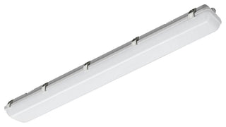 Maxim 57535 Vaportight 48"W LED Flush Mount Ceiling Fixture - White