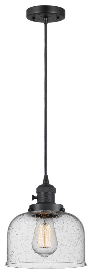 INNOVATIONS 201CSW-BK-G74 1-Light Mini Pendant Matte Black