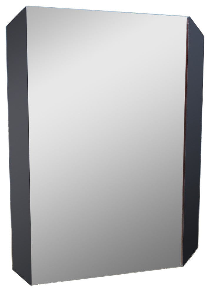 22"Wx27"H Rectangular Frameless Bathroom Vanity Wall Mirror