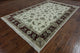 Oriental Wool and Silk Floral Chinese Area Rug 6'x9', W2048