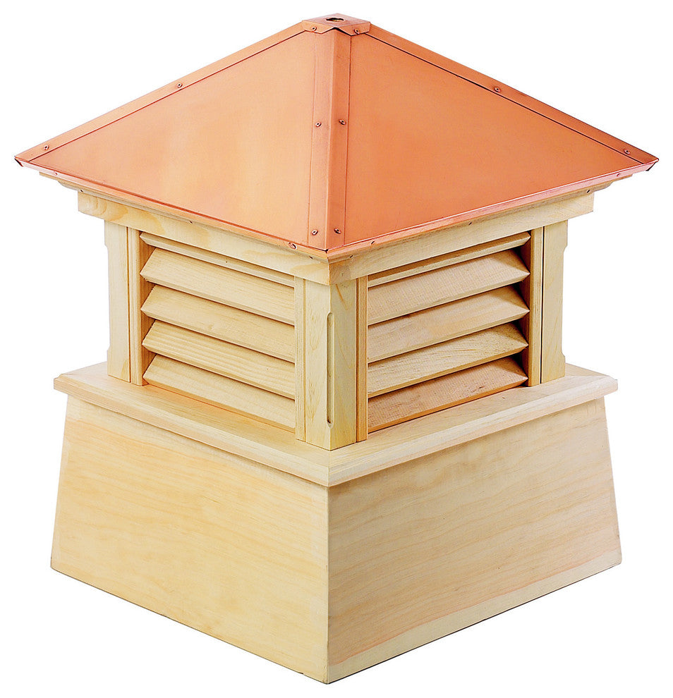 Manchester Wood Cupola With Copper Roof, 30"x40"