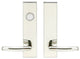 Oslo Lever, Tubular Dummy Entry, Dummy Cylinder, RH, Polished Stainless Steel