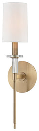 Hudson Valley Amherst One Light Wall Sconce 8511-AGB