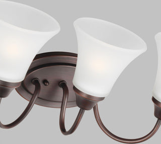 Generation Lighting 44807 Holman 3 Light Vanity Light - Bronze