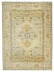 Rug N Carpet - Handmade Oriental 10' 0" x 13' 7" Low Pile Large Oushak Rug