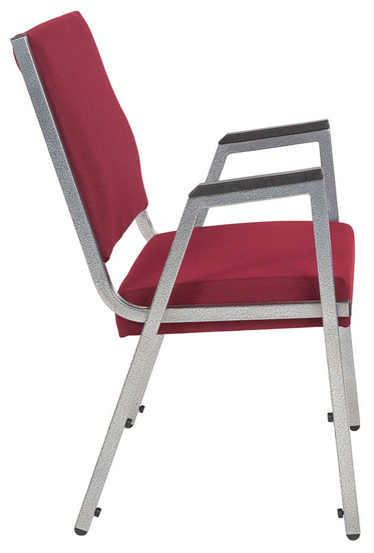 Beautiful Medical Reception Arm Chair, Burgundy