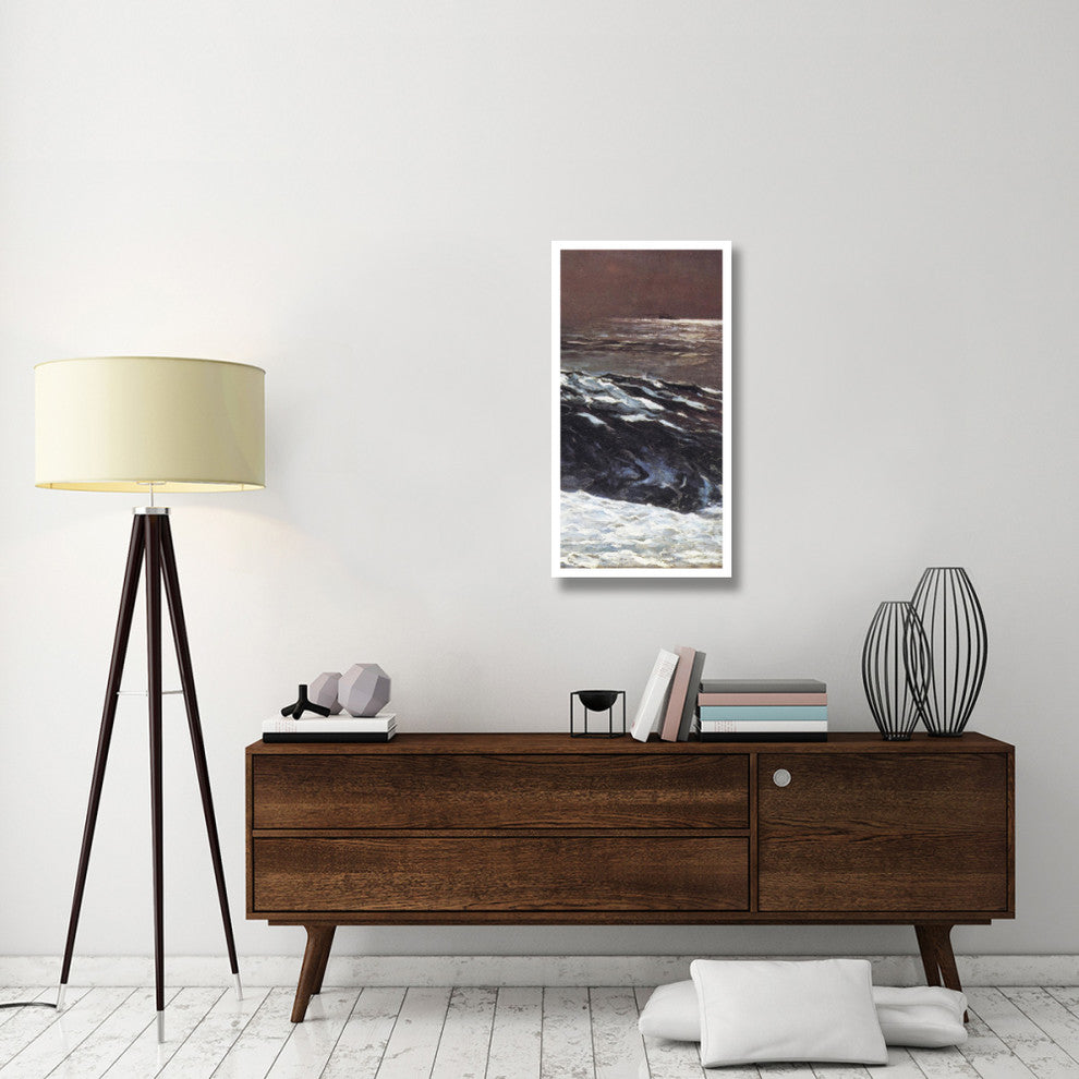 "Sunlight On The Coast (right)" Digital Paper Print by Winslow Homer, 20"x38"