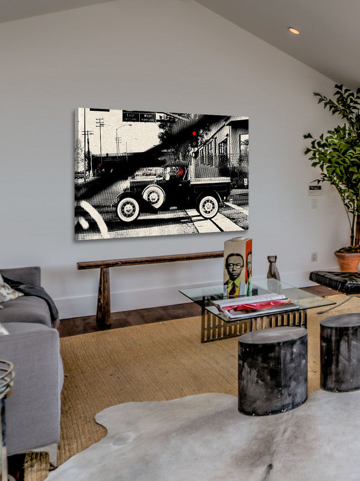 "LA-2015-04-25-6" Painting Print on Canvas by Irena Orlov