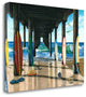 "Pier Group" By Scott Westmoreland, Giclee Print on Gallery Wrap Canvas