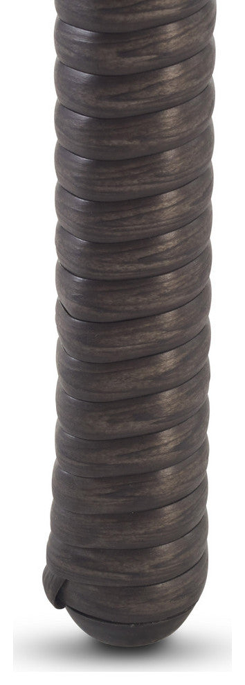 GDF Studio Dunedin Outdoor Gray Wicker Barstools, Set of 4