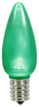 Vickerman xLEDSC94-25 C9 Ceramic LED Green Bulb, Pack of 25