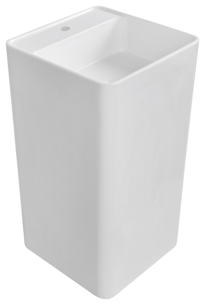 18" Streamline K-1699-18 Solid Surface Resin Freestanding Basin