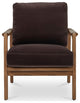Fearne Accent Chair Dark Brown