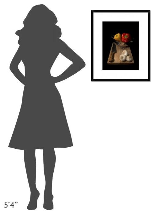 "Peppers Soup" Framed Digital Print by Antonio Zoccarato, 20"x24"