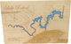 Lake Rabun, Georgia-Wood Lake Map, Medium Standout